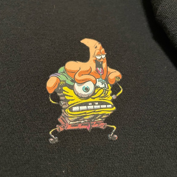 Comfy SpongeBob H&M men’s hoodie, size XS, - Picture 2 of 5
